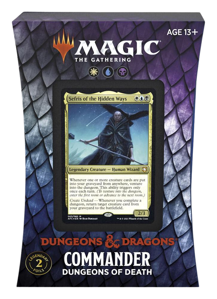 Adventures in the Forgotten Realms - Dungeons of Death Commander Deck