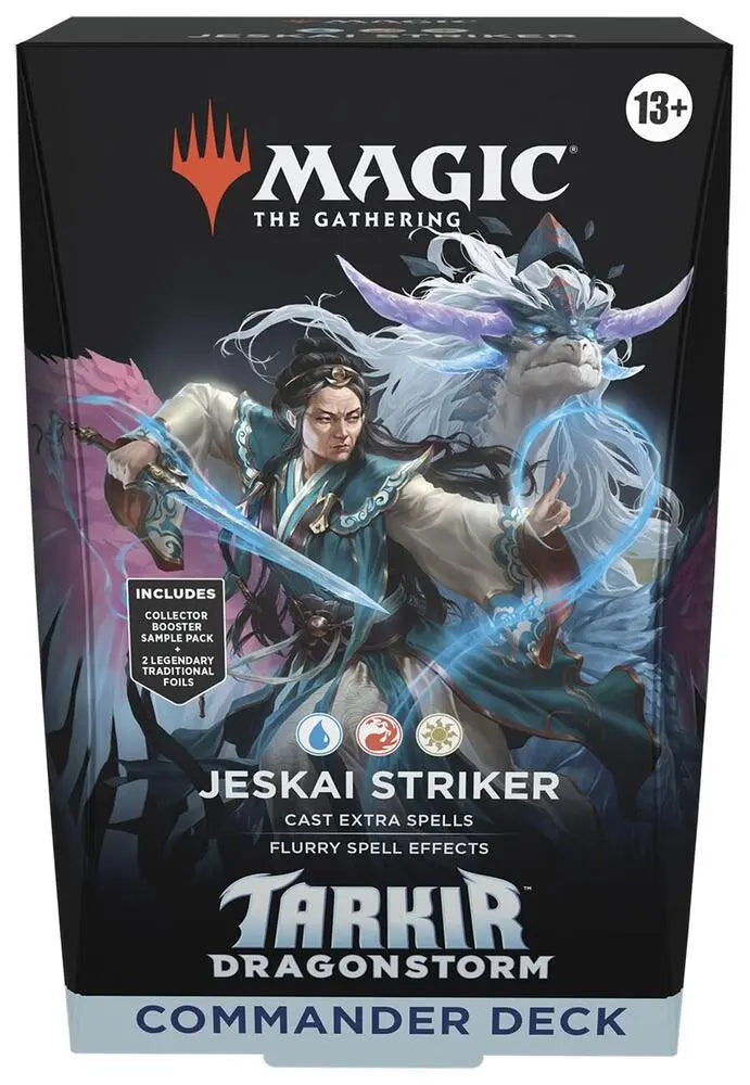 Tarkir: Dragonstorm Commander Deck - Jeskai Striker - Commander: Tarkir: Dragonstorm (TDC) RJK Collectibles