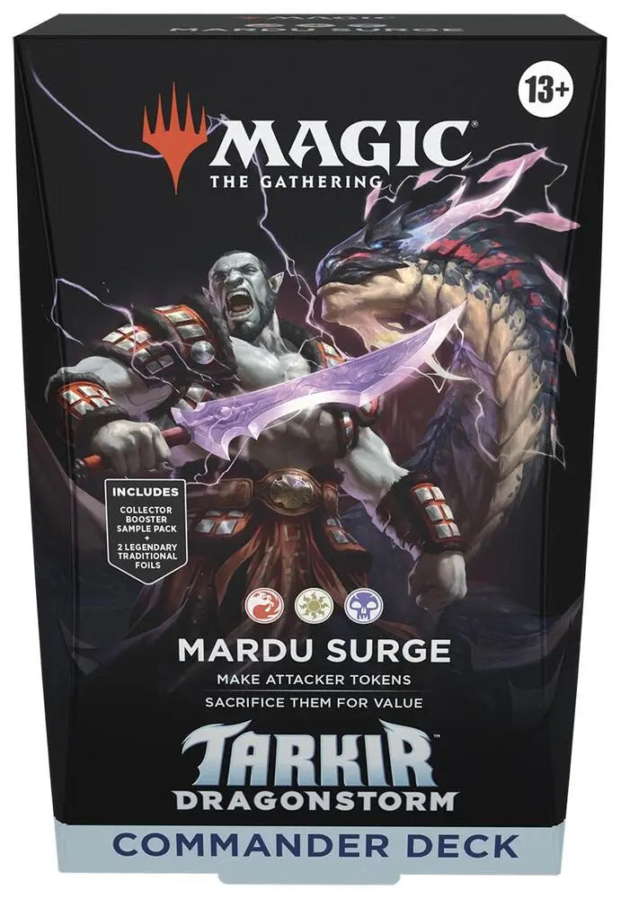 Tarkir: Dragonstorm Commander Deck - Mardu Surge - Commander: Tarkir: Dragonstorm (TDC) RJK Collectibles