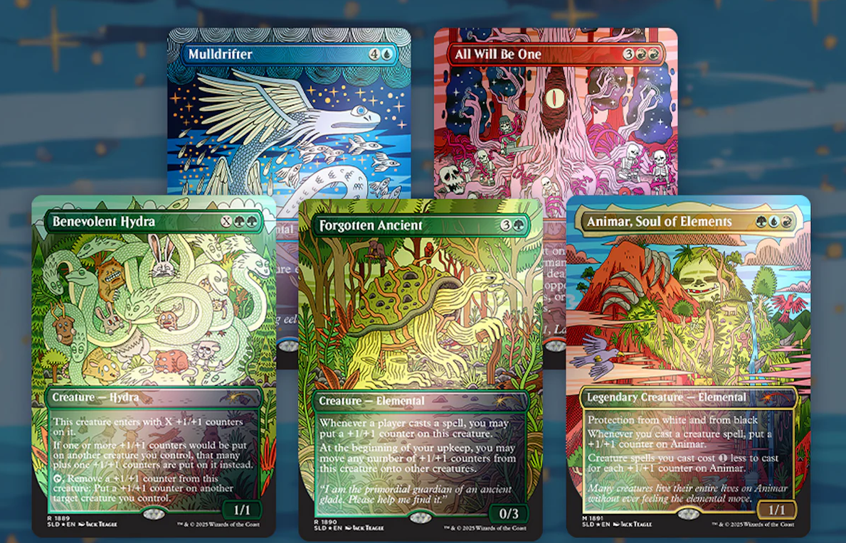 Secret Lair Drop: Animar & Friends - Rainbow Foil Edition - Secret Lair Drop Series (SLD)