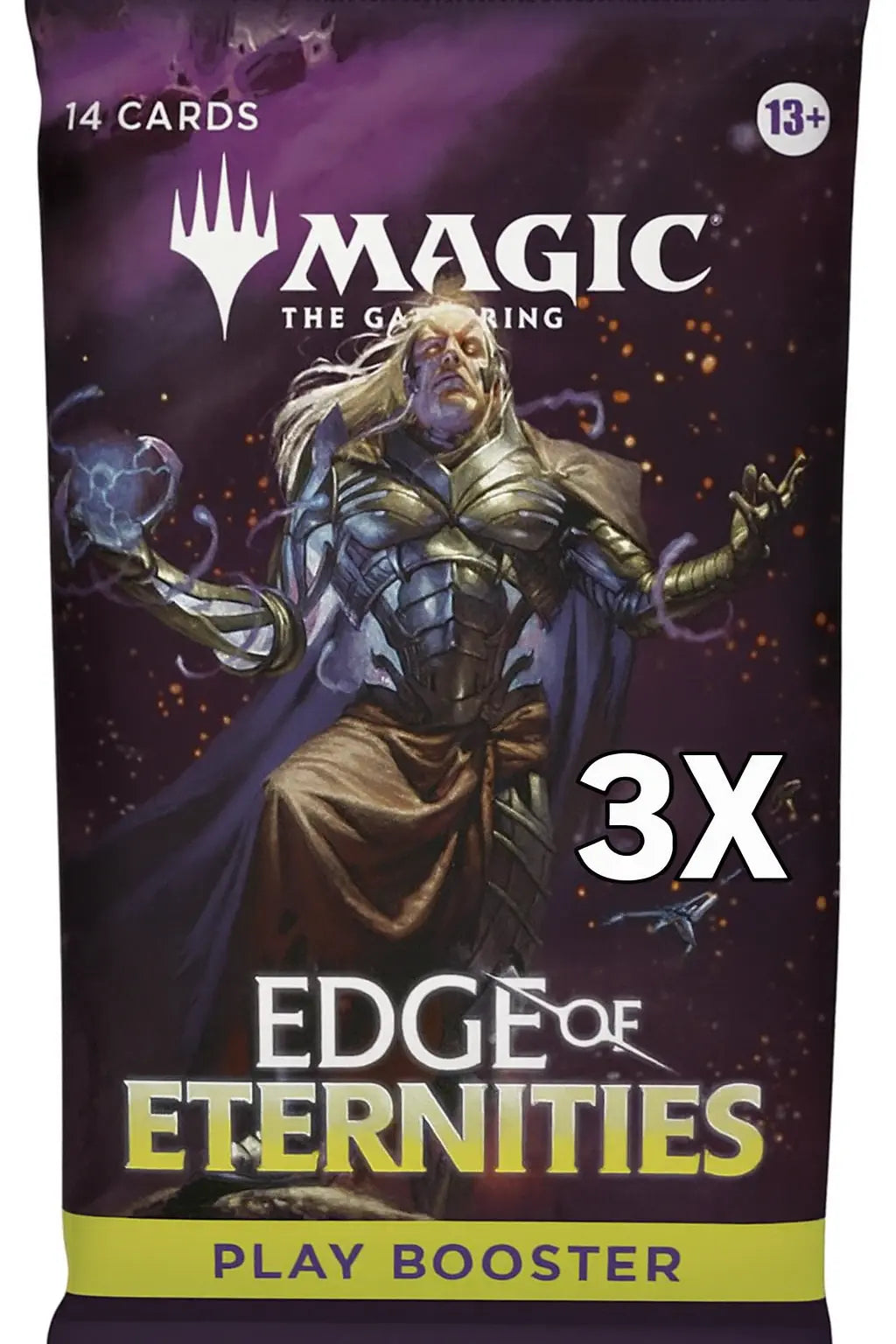 3x Edge of Eternities - Play Booster Packs - Edge of Eternities (EOE) The Lucky Pull