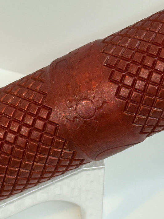 Playmat Tube - Crimson Red Sparkle - 14"