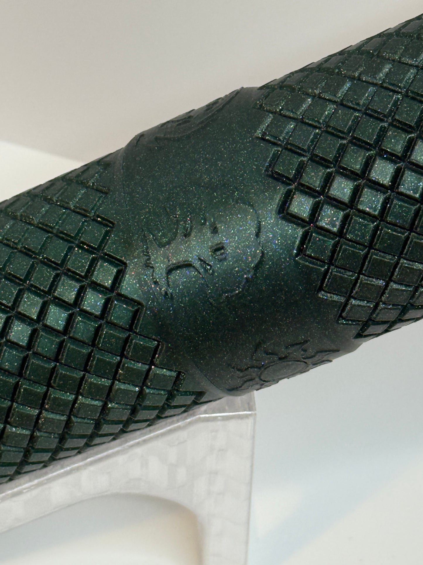 Playmat Tube - Alpine Green Sparkle - 14"