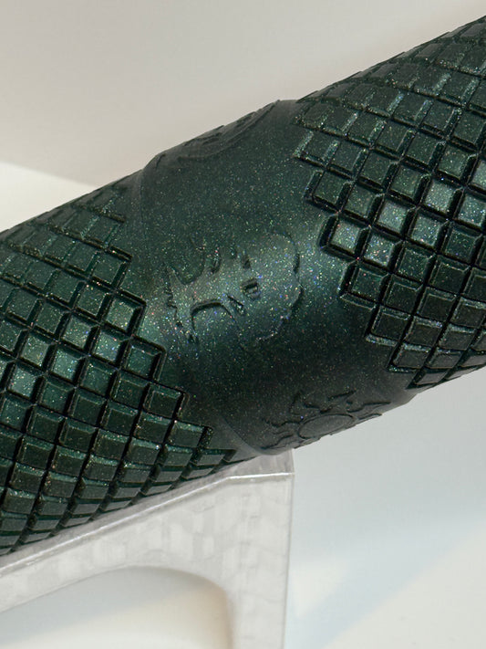 Playmat Tube - Alpine Green Sparkle - 14"