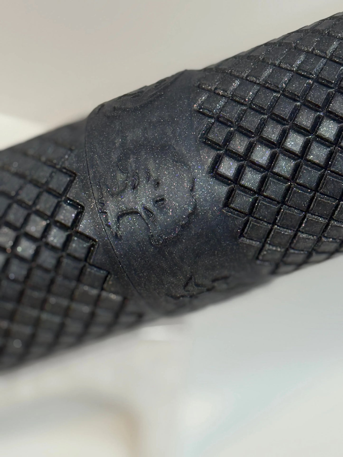 Playmat Tube - Slate Gray Sparkle - 14" RJK Collectibles