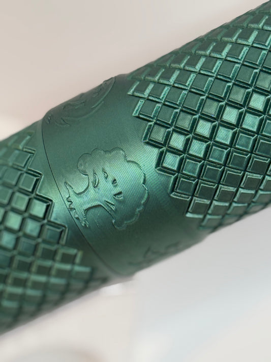 Playmat Tube - Metallic Oxide Green - 14"