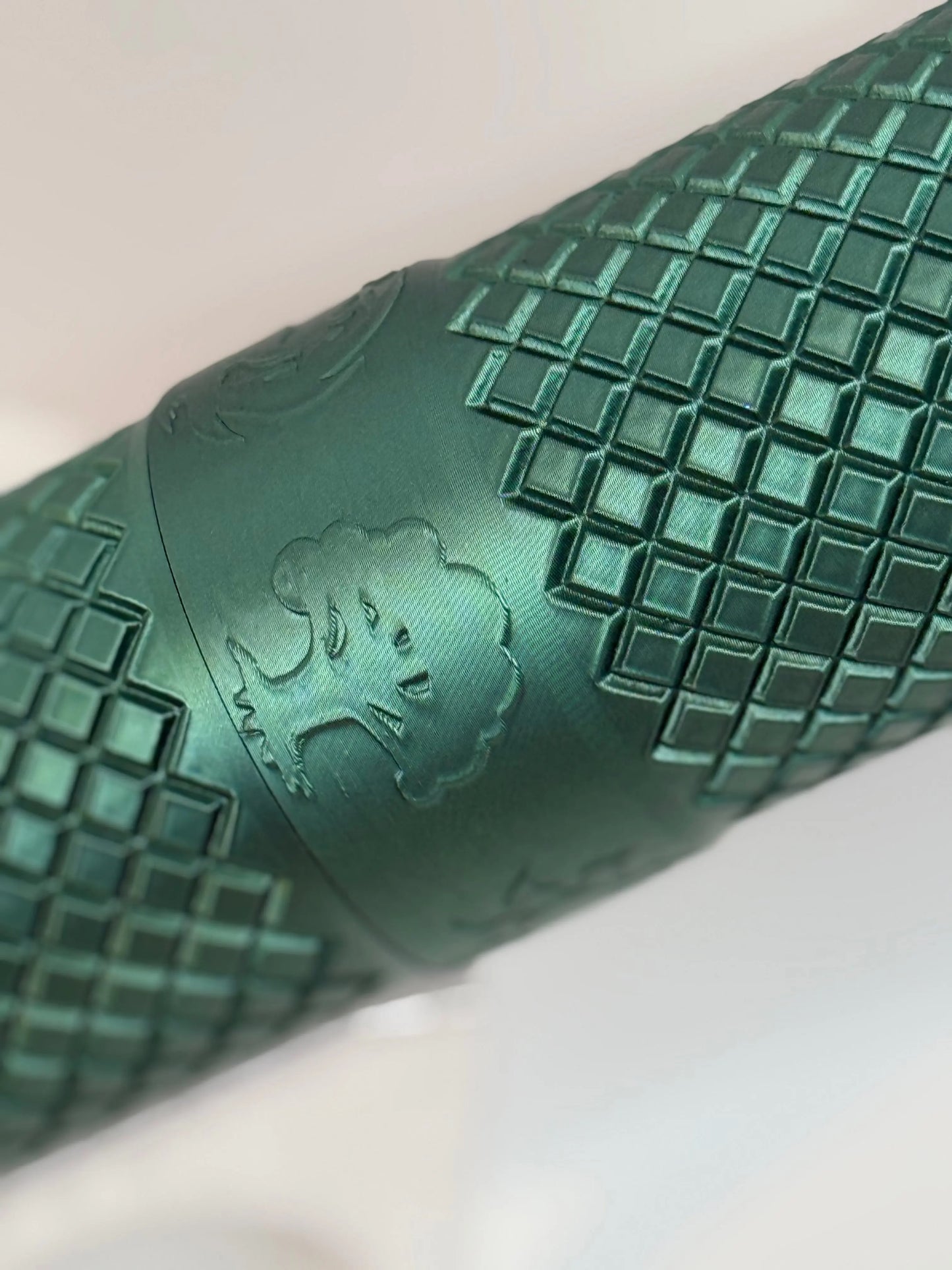 Playmat Tube - Metallic Oxide Green - 14" RJK Collectibles