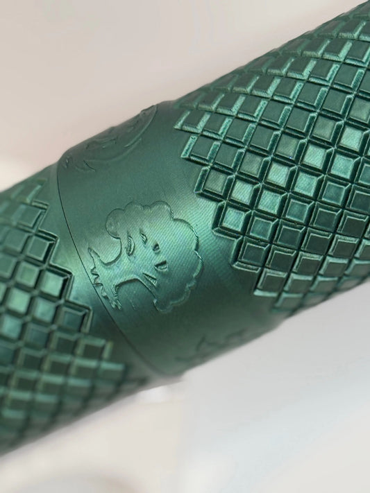 Playmat Tube - Metallic Oxide Green - 14" RJK Collectibles