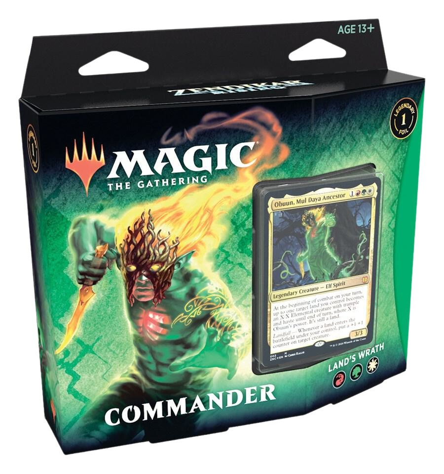 Zendikar Rising - Land's Wrath Commander Deck