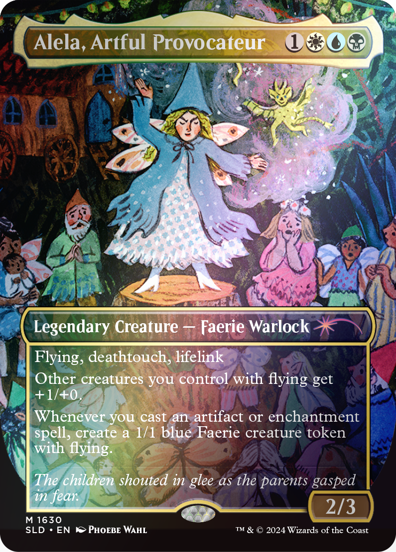 Secret Lair Drop: Featuring: Phoebe Wahl - Rainbow Foil Edition