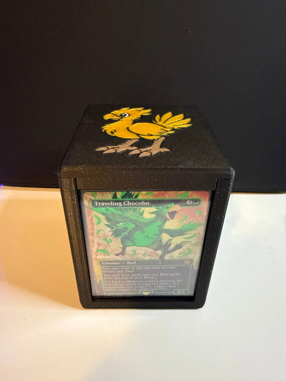 Chocobo Deck Box Commander Deck Box The Lucky Pull