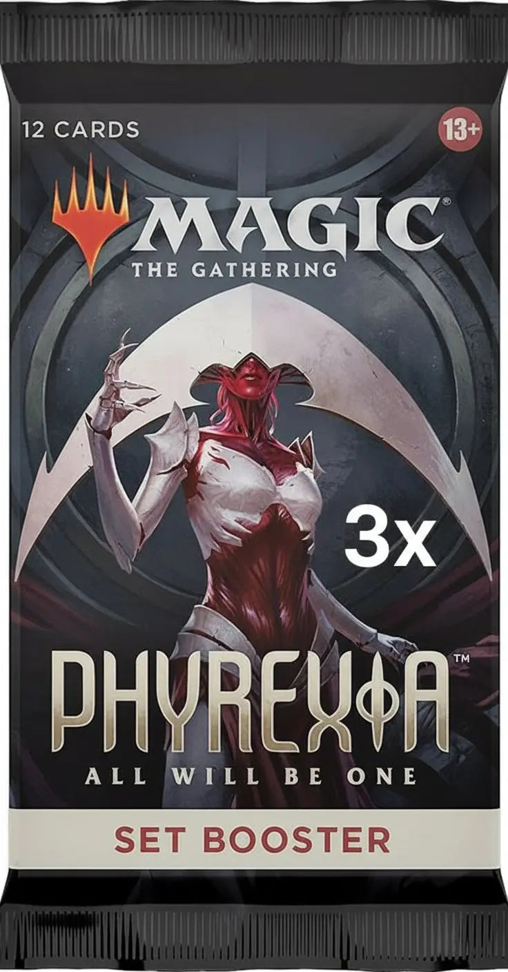 3x Phyrexia: All Will Be One - Set Booster Packs The Lucky Pull