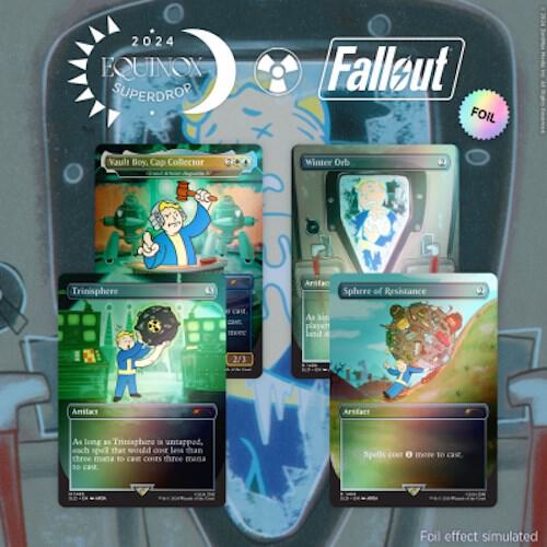 Secret Lair Drop: Secret Lair x Fallout: Vault Boy - Rainbow Foil Edition - Secret Lair Drop Series (SLD)