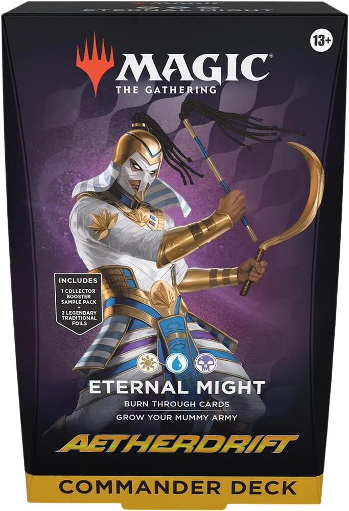 Aetherdrift Commander Deck - Eternal Might - Commander: Aetherdrift (DRC)