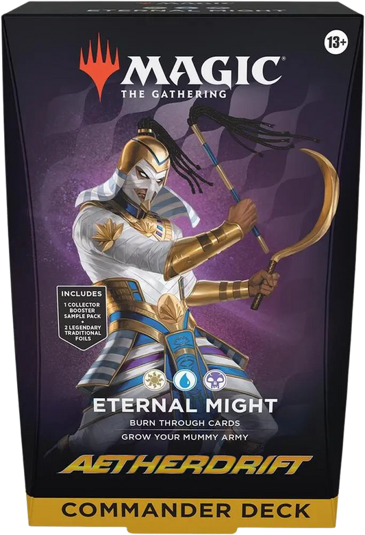 Aetherdrift Commander Deck - Eternal Might - Commander: Aetherdrift (DRC)
