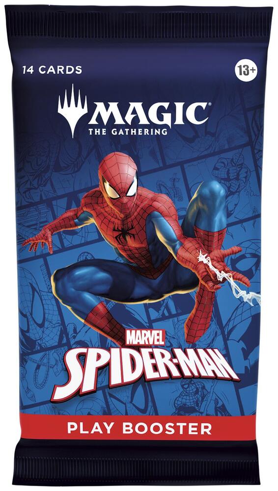 3x Marvel's Spider-Man - Play Booster Pack - Marvel's Spider-Man (SPM)