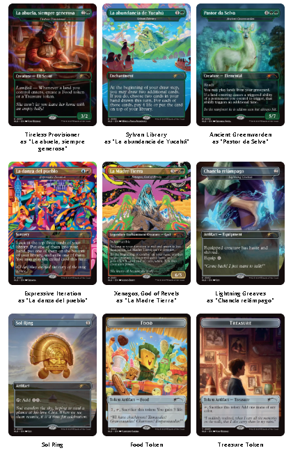 Secret Lair x NALAC Drop: Nuestra Magia (Rainbow Foil) - Secret Lair Drop Series (SLD)