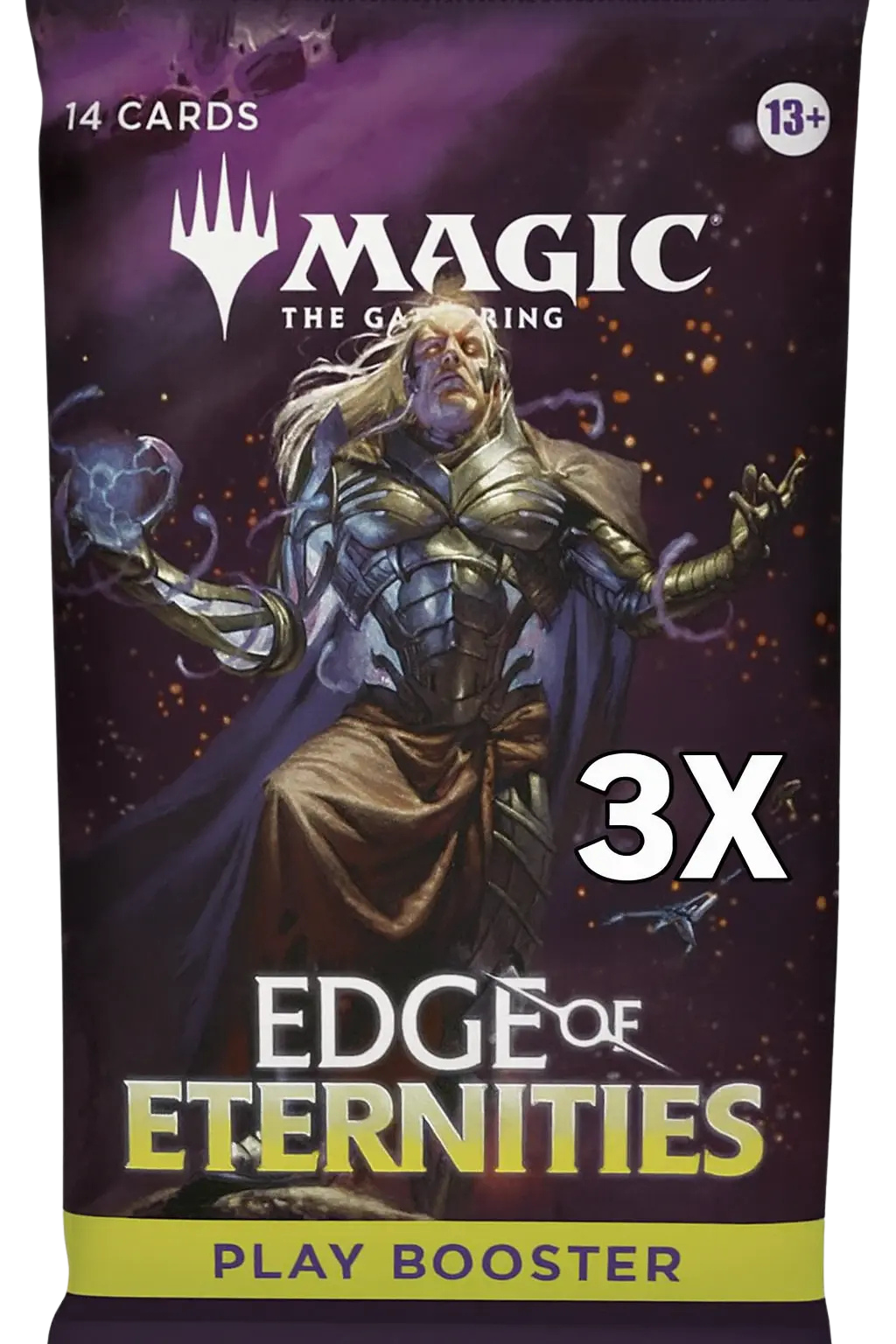 3x Edge of Eternities - Play Booster Packs - Edge of Eternities (EOE)