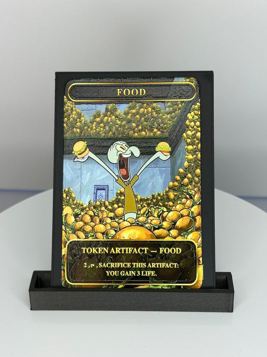 Metal Food Token - "Krabby Patty Vault"