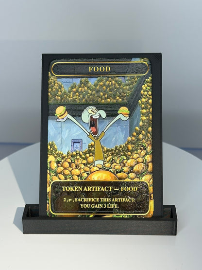 Metal Food Token - "Krabby Patty Vault"