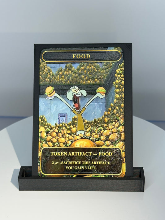 Metal Food Token - "Krabby Patty Vault"