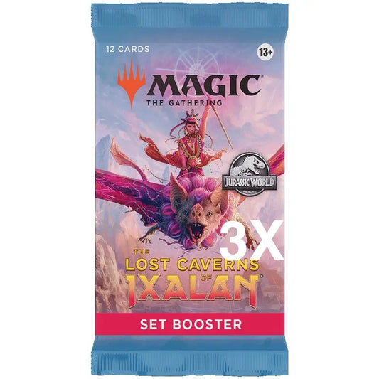 3x The Lost Caverns of Ixalan - Set Booster Packs The Lucky Pull