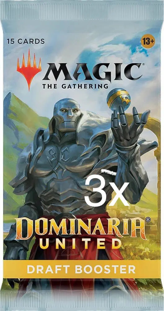 3x Dominaria United - Draft Booster Packs - Dominaria United (DMU) The Lucky Pull