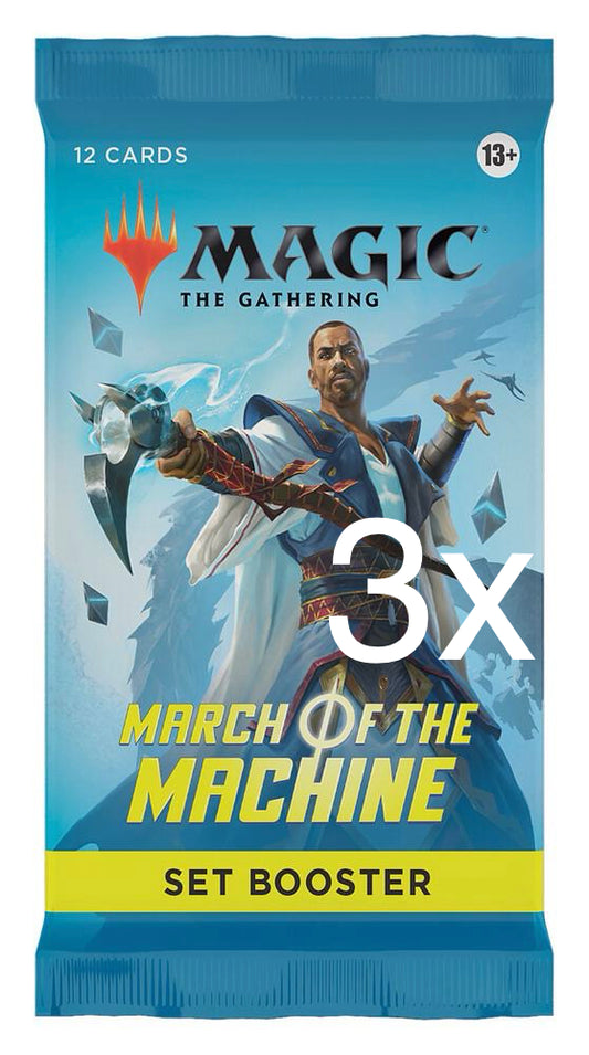 3x March of the Machine - Set Booster Packs -  (MOM)