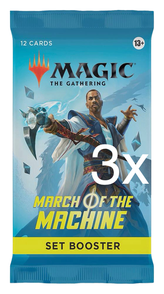 3x March of the Machine - Set Booster Packs -  (MOM)