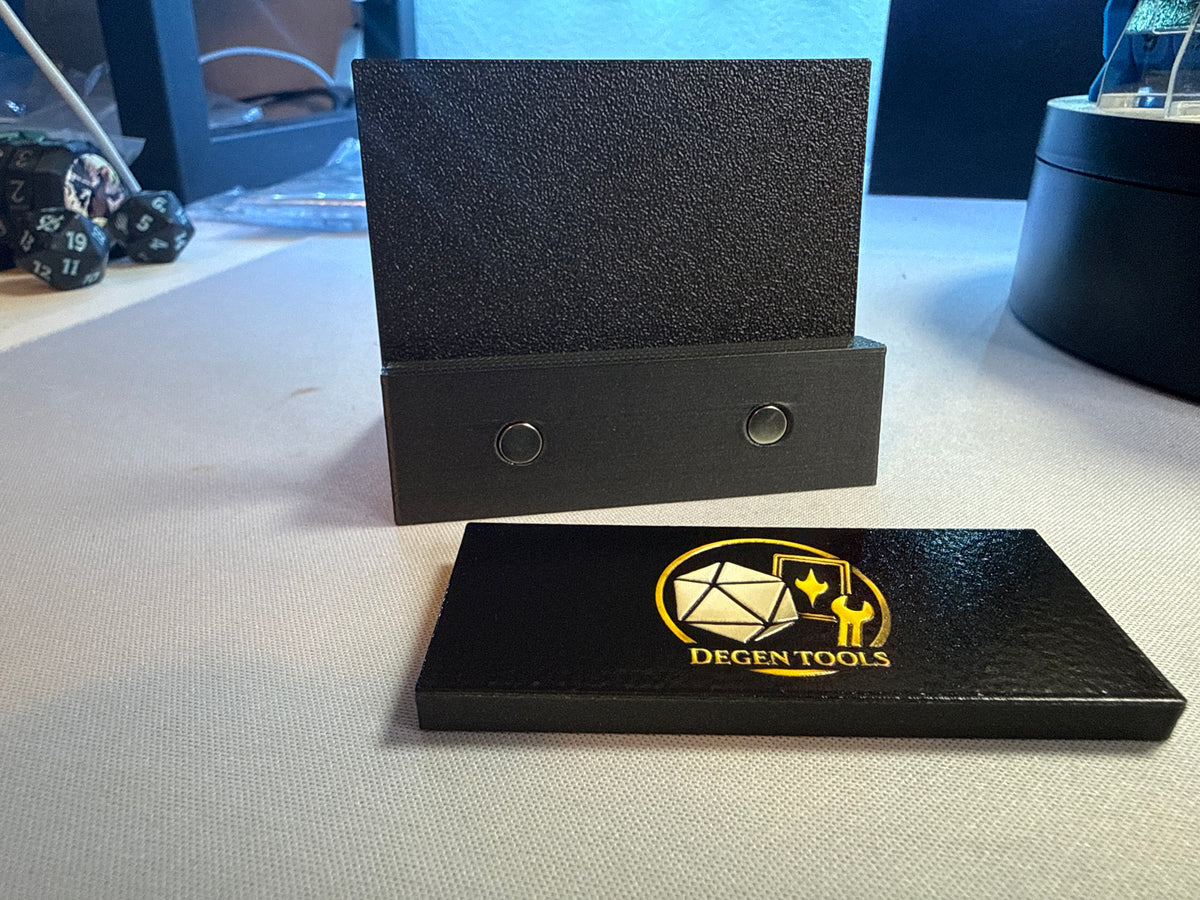 Custom Display NO STAND (Just front and back plate)
