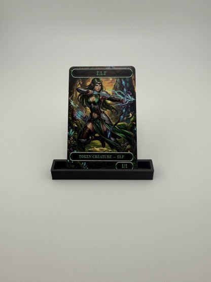 Premium Metal Elf Token – “Arcane Archer” Edition with Raised Texture