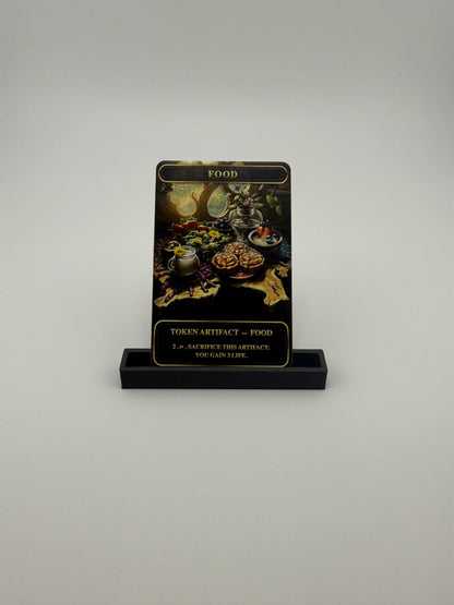 Premium Metal Food Token – “Woodland Feast” Edition with Raised Texture