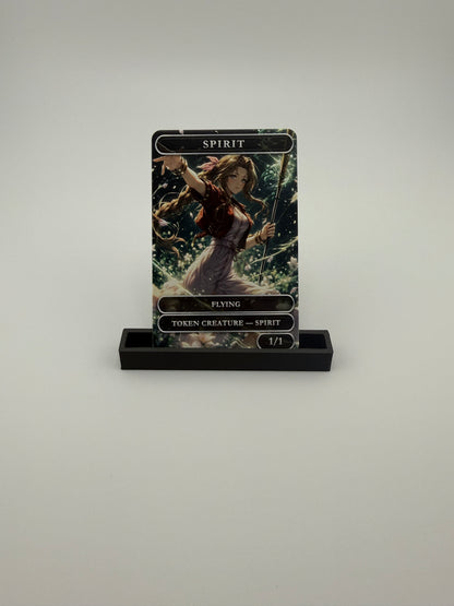 Premium Metal Spirit Token – “Aerith, Lifestream Final Grace” Edition with Raised Texture