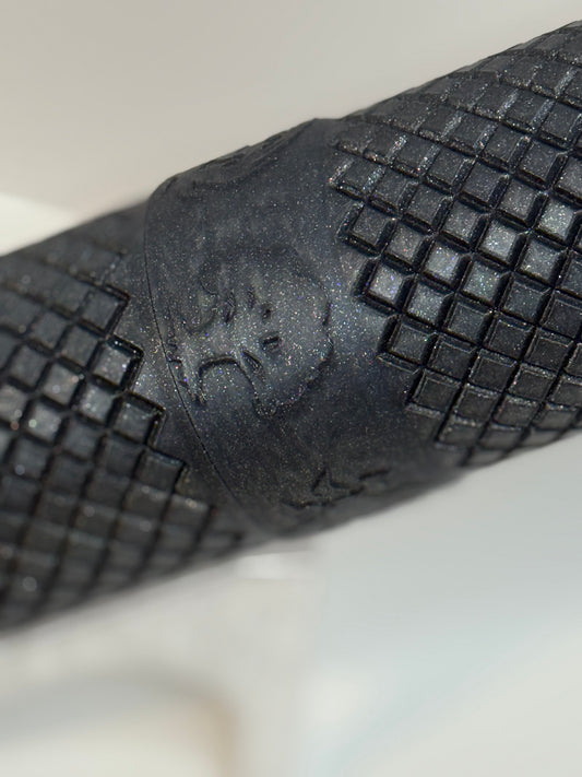 Playmat Tube - Slate Gray Sparkle - 14"